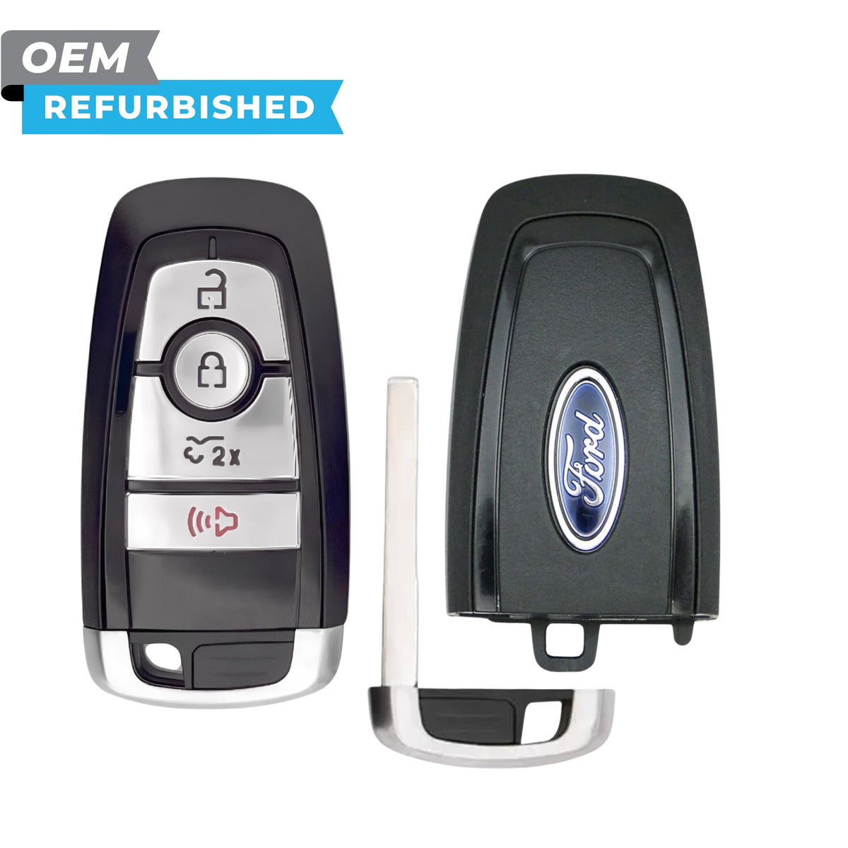 Ford Refurbished 2022-2023 F-150 BEV Lightning Smart Key 4B Cargo Front FCCID: M3N-A3C054338 PN 164-R8303 - Royal Key Supply