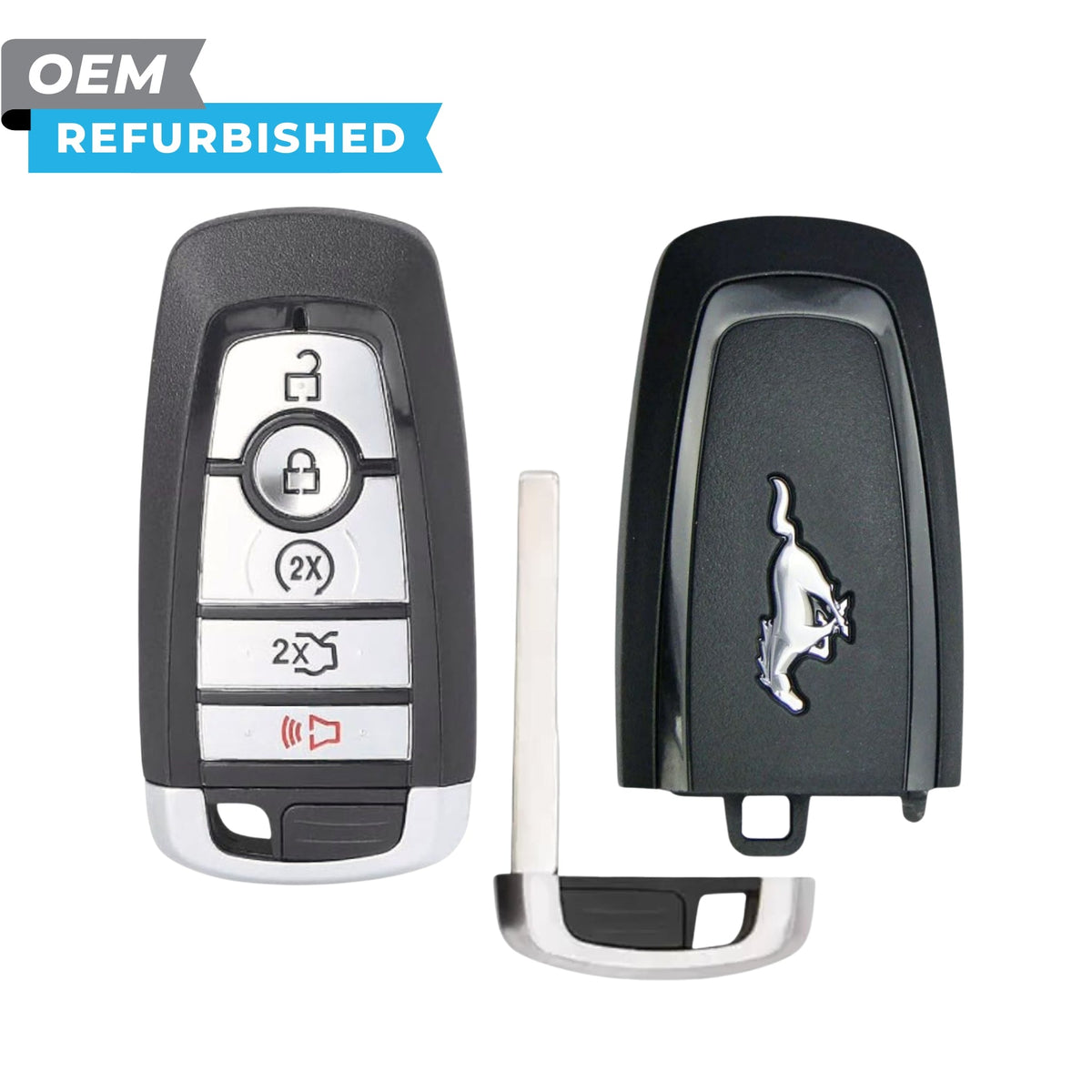 Ford Refurbished 2022-2024 Mustang Smart Key 5B Trunk/Remote Start FCCID: M3N-A3C054339 PN 5943674 164-R8324 MR3T-15K601-BB - Royal Key Supply