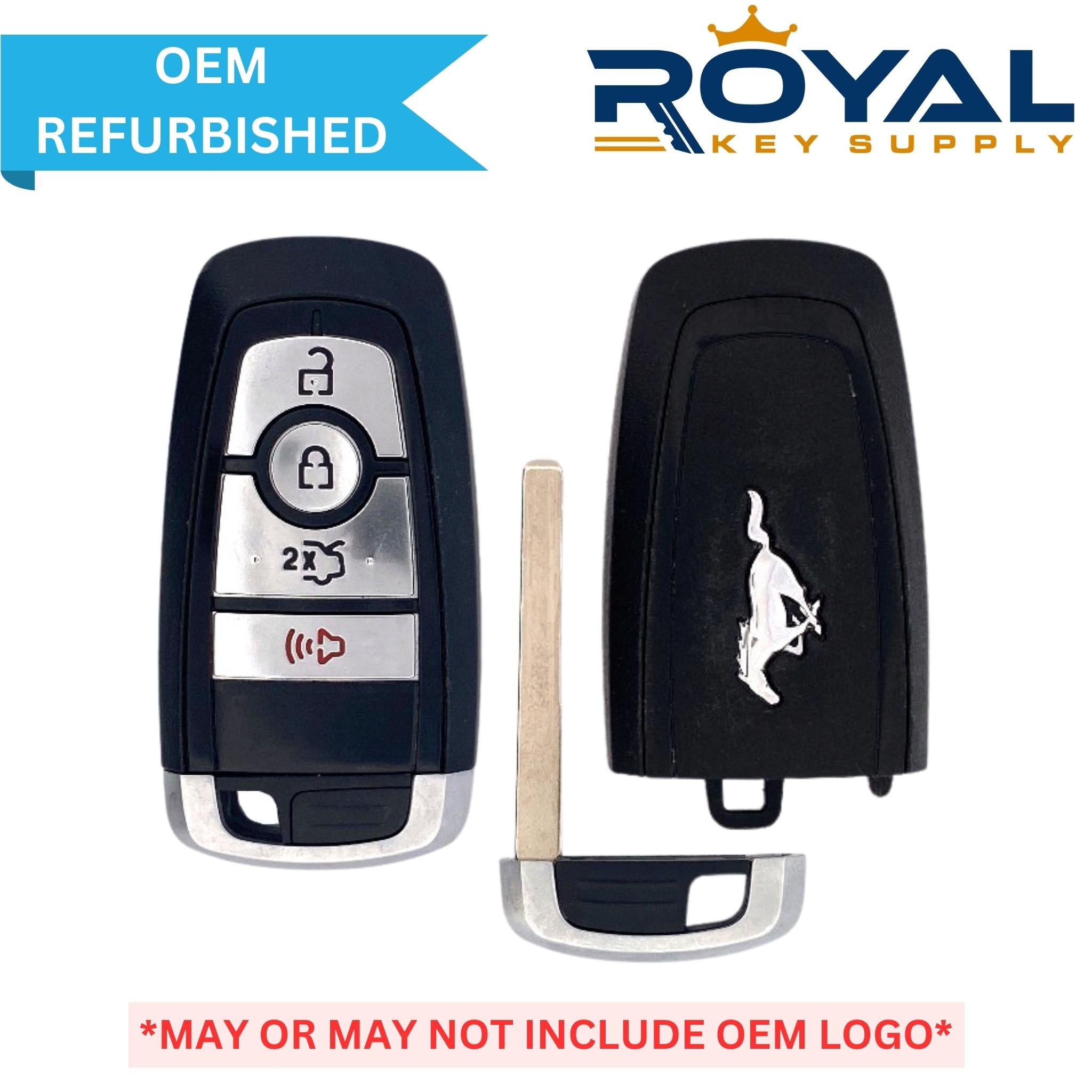 Ford Refurbished (Mustang Logo) 2018 - 2022 Mustang Smart Key 4B Trunk FCCID: M3N - A2C931423 PN# 164 - R8159, 5929510 - Royal Key Supply