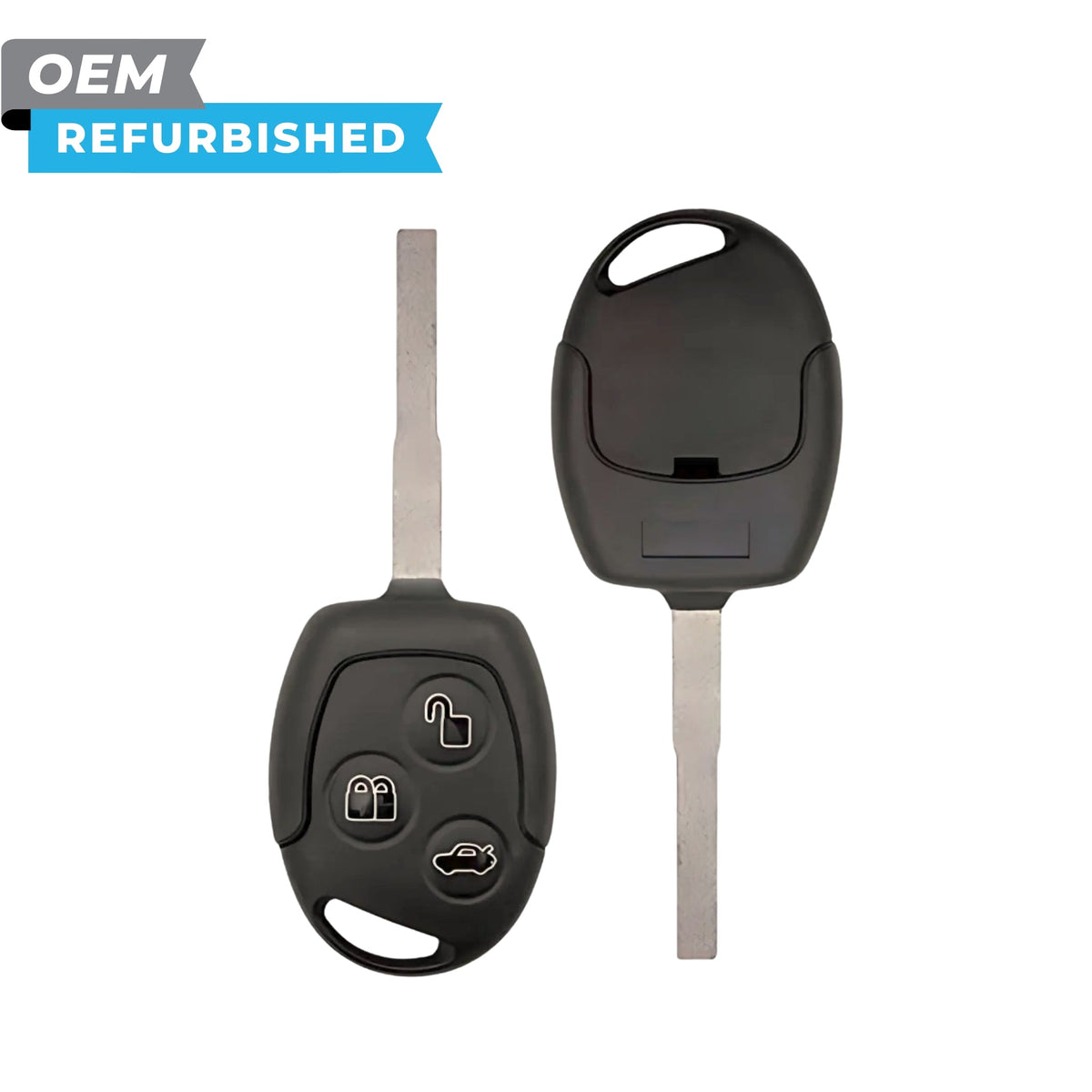 Ford Refurbished OEM 2011-2017 Fiesta Remote Head Key 3 Button FCCID: KR55WK47899 PN 164-R8043 - Royal Key Supply