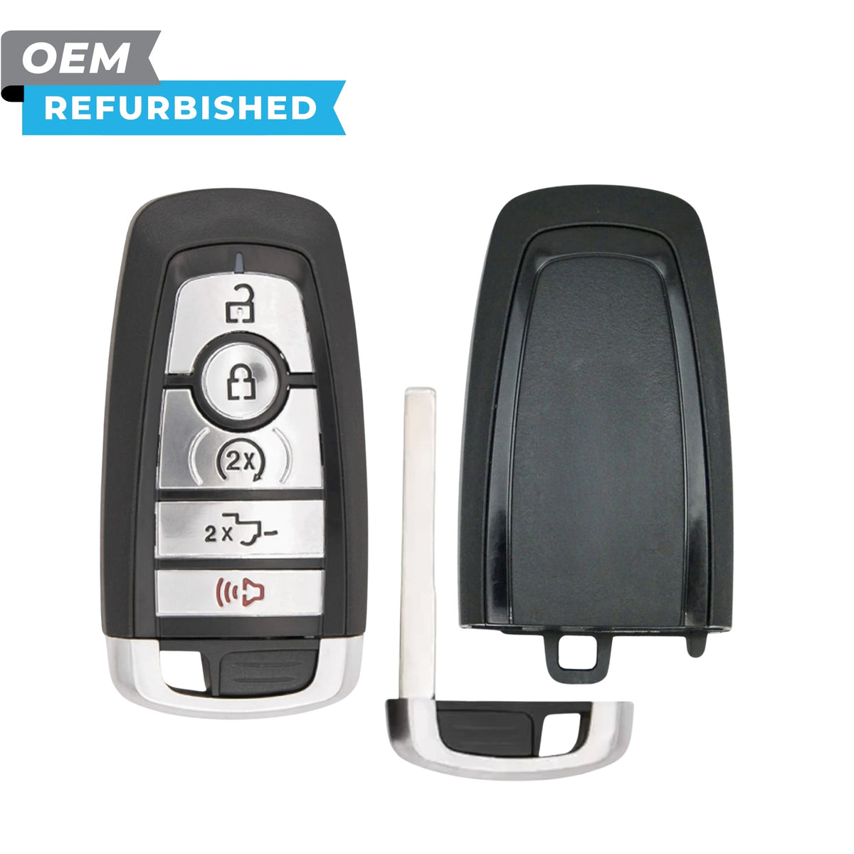 Ford Refurbished OEM 2017-2024 F-250, F-350 Super Duty Smart Key 5B Tailgate FCCID: M3N-A3C108397 PN 164-R8370 - Royal Key Supply