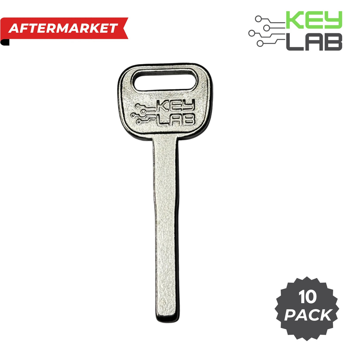 Ford/Lincoln 2005-2020 Edge, Escape, MKZ, Corsair Metal Test Key HU101 (Pack of 10) - Royal Key Supply