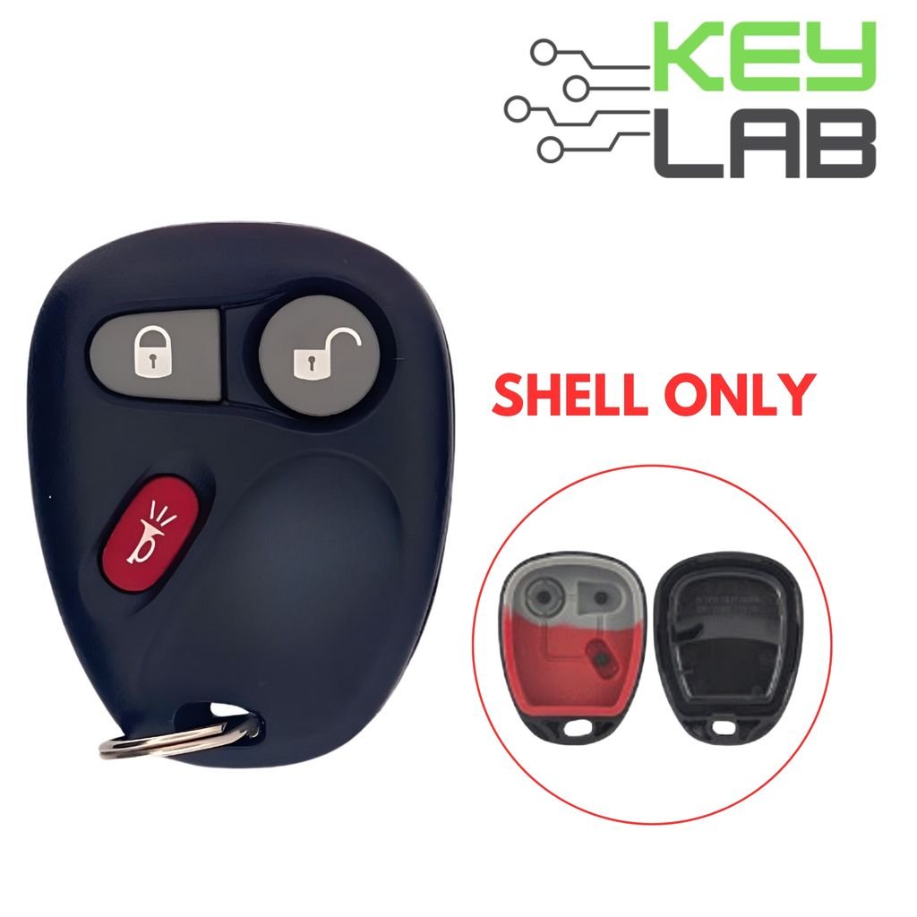 GM 1998 - 2002 Remote Fob 3B SHELL for KOBUT1BT - Royal Key Supply