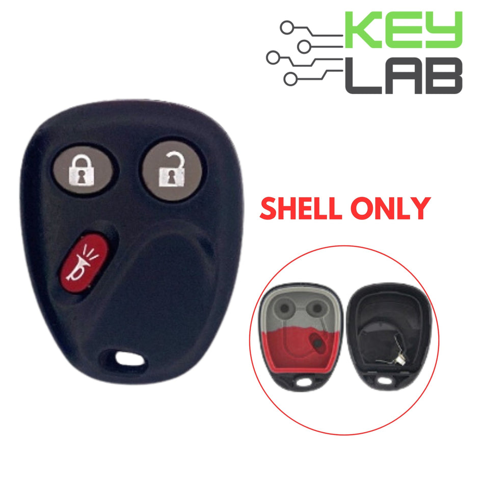 GM 2002 - 2009 Remote Fob Key SHELL for MYT3X6898B - Royal Key Supply