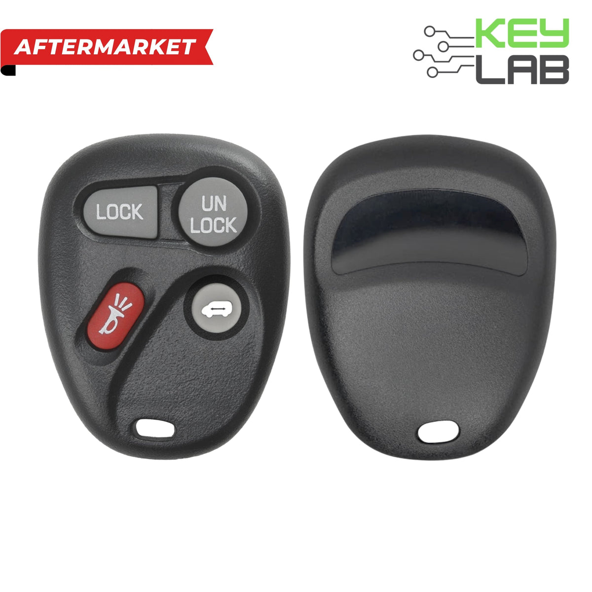 GM Aftermarket 1997 - 2000 Keyless Entry Remote 4B FCCID: ABO0204T PN 10245953 - Royal Key Supply