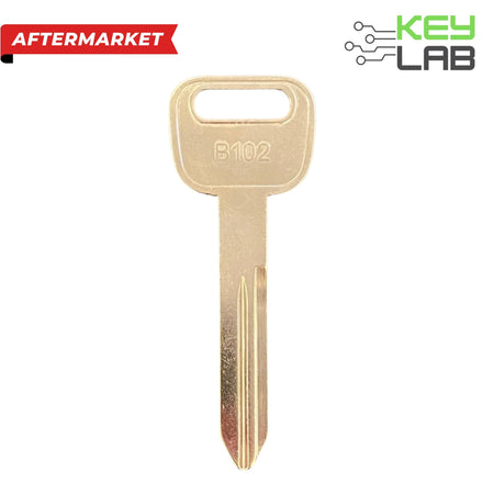 GM Aftermarket 1999 - 2009 Metal Test Key B102 - Royal Key Supply