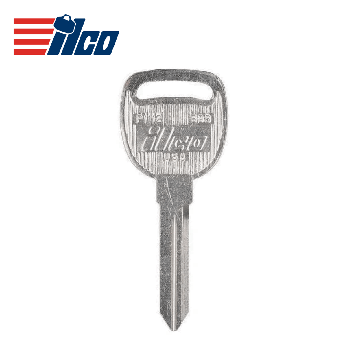 GM - ILCO 1997 - 2006 Metal Test Key B93/P1112 - Royal Key Supply