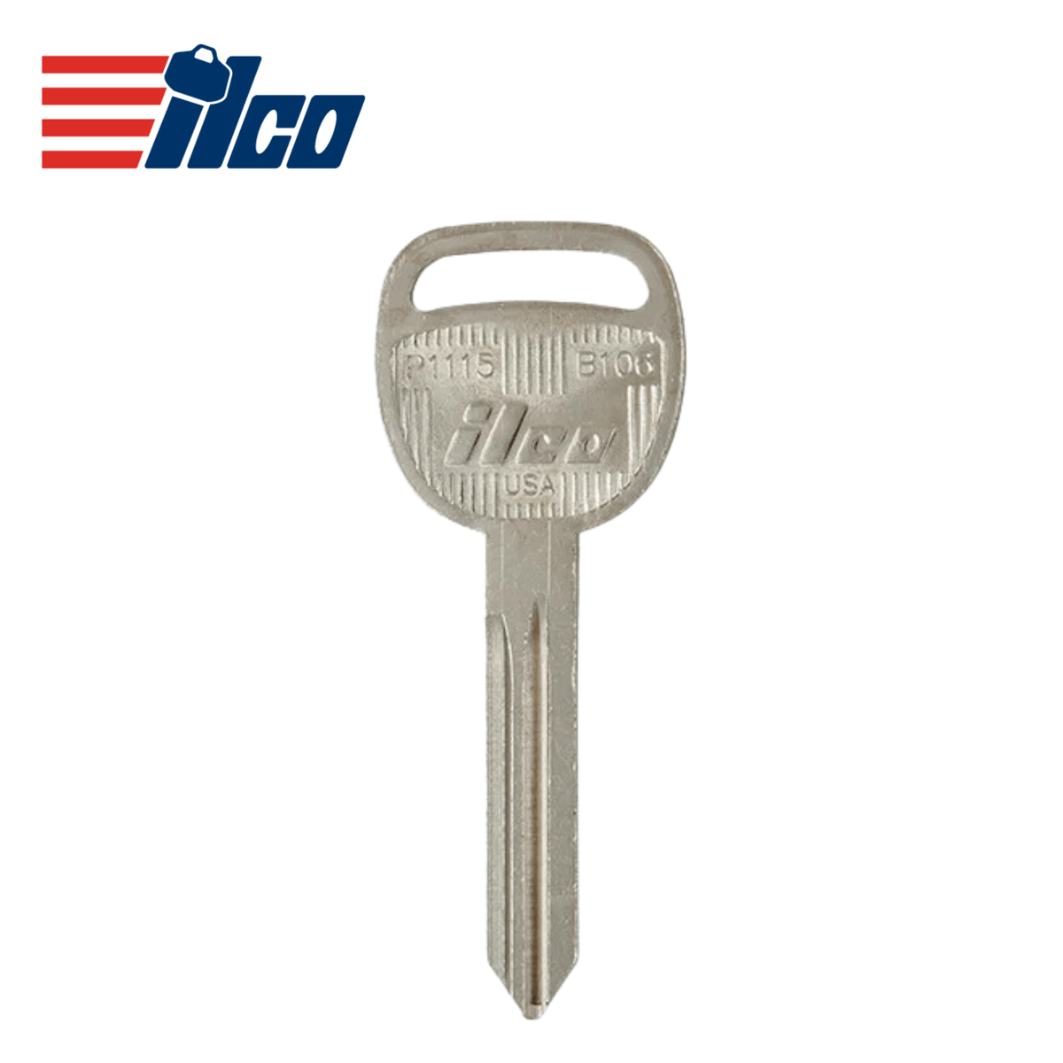 GM - ILCO 2004 - 2013 Metal Test Key B106/P1115 - Royal Key Supply