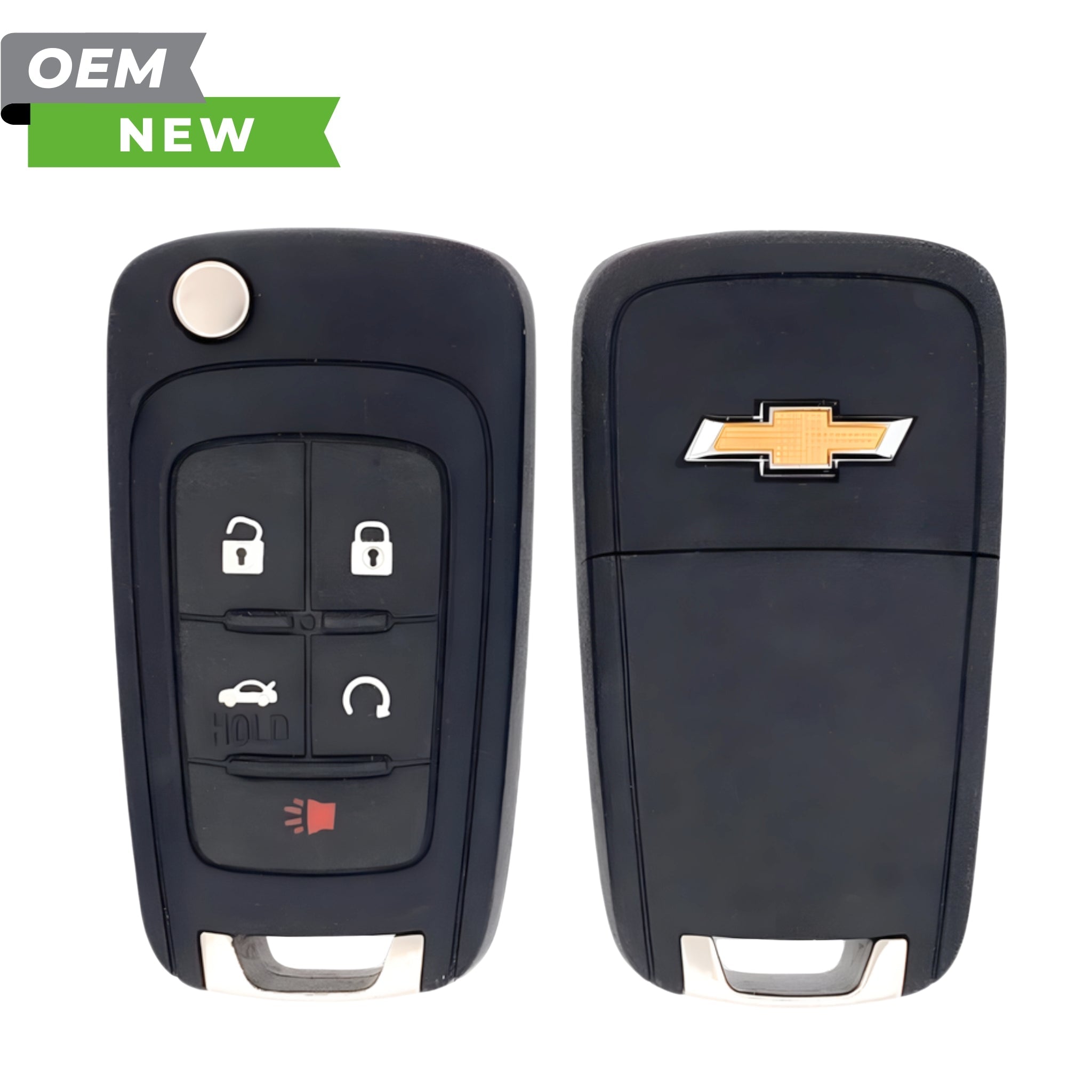 GM New OEM 2014 - 2018 Impala, Malibu, Sonic Remote Flip Key 5B Trunk/Remote Start FCCID: KR55WK50073 PN 13586490 - Royal Key Supply
