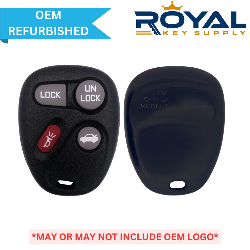 GM Refurbished 1997 - 2000 Buick, Regal Keyless Entry Remote 4B Trunk FCCID: ABO0204T PN# 10246215 - Royal Key Supply