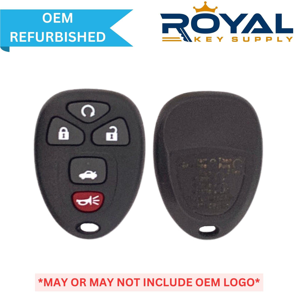 GM Refurbished 2004 - 2012 Cobalt, Malibu Keyless Entry Remote 5B Remote Start/Trunk FCCID: KOBGT04A PN# 22733524 - Royal Key Supply