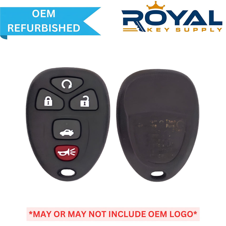 GM Refurbished 2004 - 2013 Equinox Keyless Entry Remote 5B Remote Start/Trunk FCCID: OUC60270 PN# 20935331 - Royal Key Supply