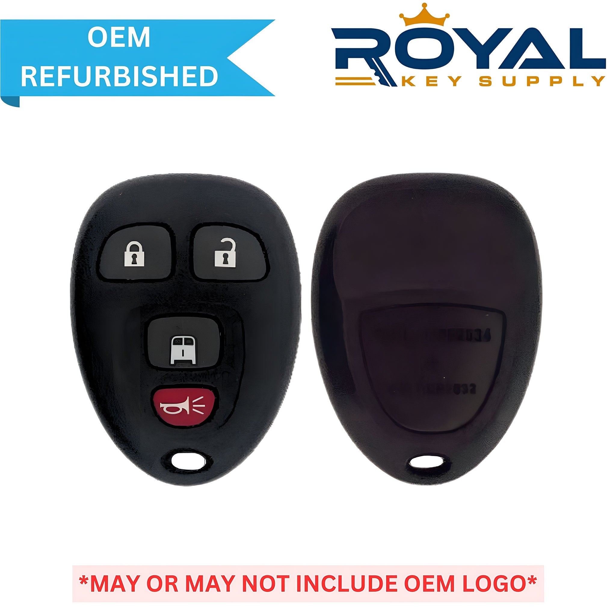 GM Refurbished 2007 - 2024 Express, Savana Keyless Entry Remote 4B Rear Van Door FCCID: OUC60270 PN# 20877108 - Royal Key Supply