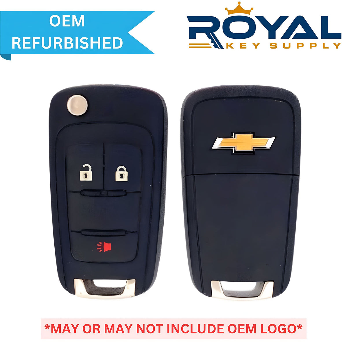 GM Refurbished 2010 - 2018 Equinox Remote Flip Key 3B FCCID: OHT01060512 PN# 20873621 - Royal Key Supply