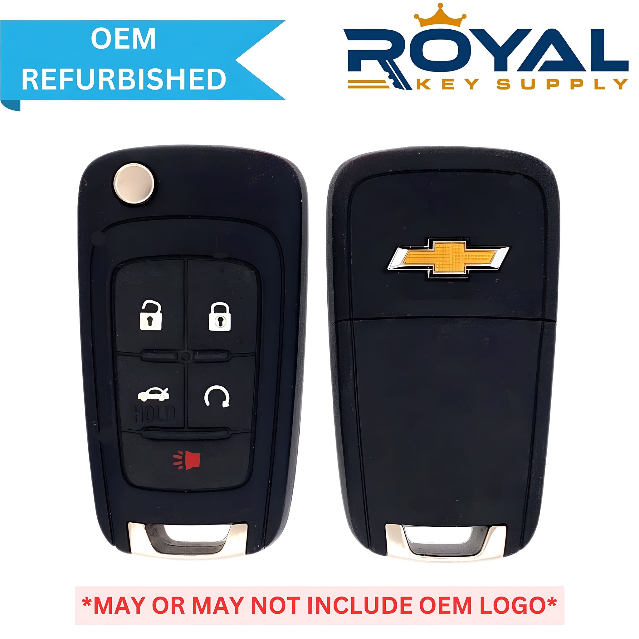 GM Refurbished 2010 - 2021 Camaro Remote Flip Key 5B Remote Start/Trunk FCCID: OHT01060512 PN# 13504199 - Royal Key Supply