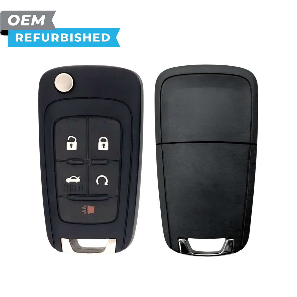 GM Refurbished 2010-2022 Allure Remote Flip Key 5B Remote Start/Trunk FCCID: OHT01060512 PN 13500226 - Royal Key Supply
