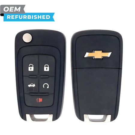 GM Refurbished 2014-2018 Impala, Malibu, Sonic Remote Flip Key 5B Trunk/Remote Start FCCID: KR55WK50073 PN 13586490 - Royal Key Supply