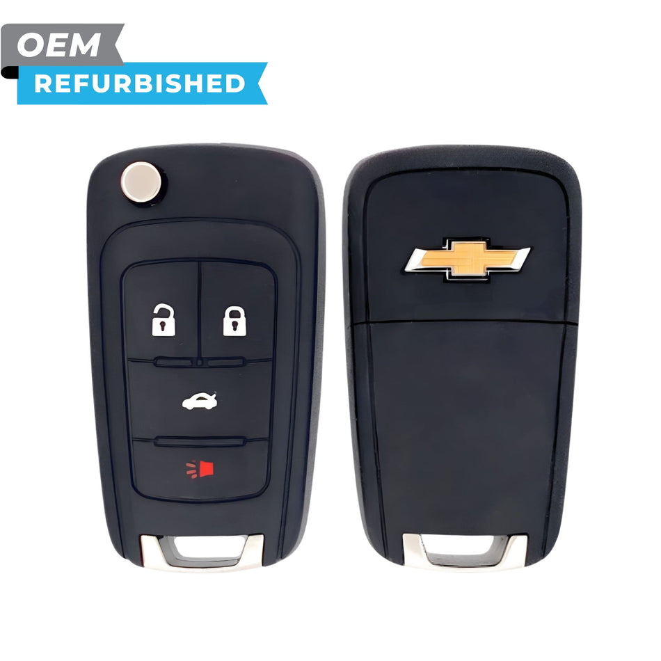 GM Refurbished 2014-2019 Impala, Sonic Remote Flip Key 4B Trunk FCCID: KR55WK50073 PN 13586489 - Royal Key Supply