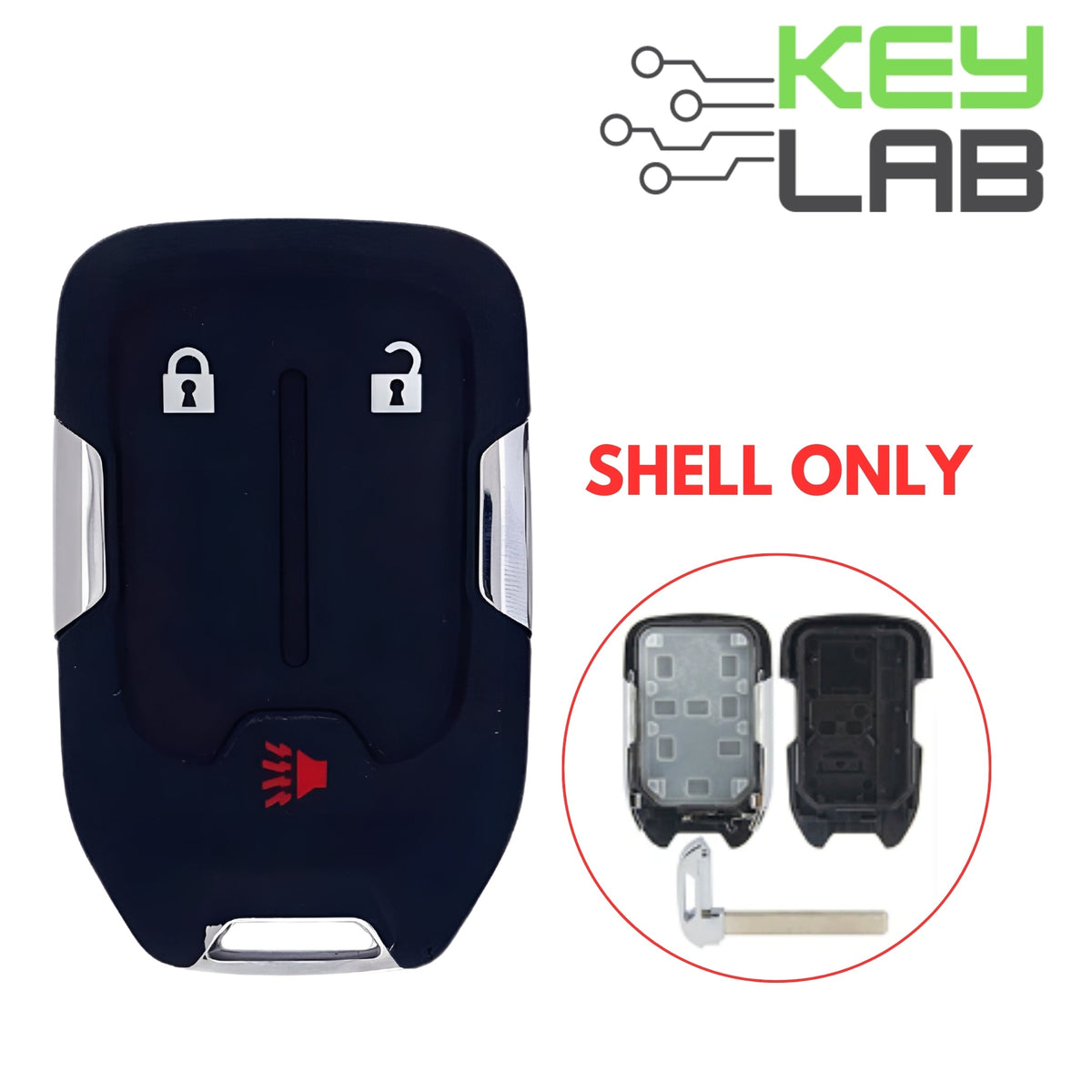 GMC 2017 - 2020 Smart Key SHELL 3B for HYQ1EA - Royal Key Supply