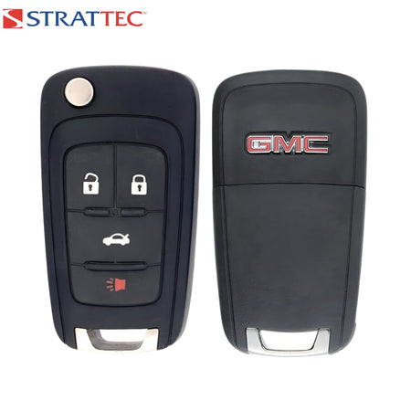 GMC New OEM 2010 - 2021 Terrain Remote Flip Key (PEPS) 4B Trunk FCCID: OHT01060512 PN 5912547, 13504258 - Royal Key Supply
