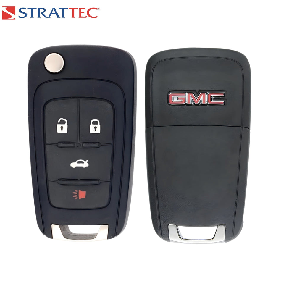 GMC New OEM 2010 - 2021 Terrain Remote Flip Key (PEPS) 4B Trunk FCCID: OHT01060512 PN 5912547, 13504258 - Royal Key Supply