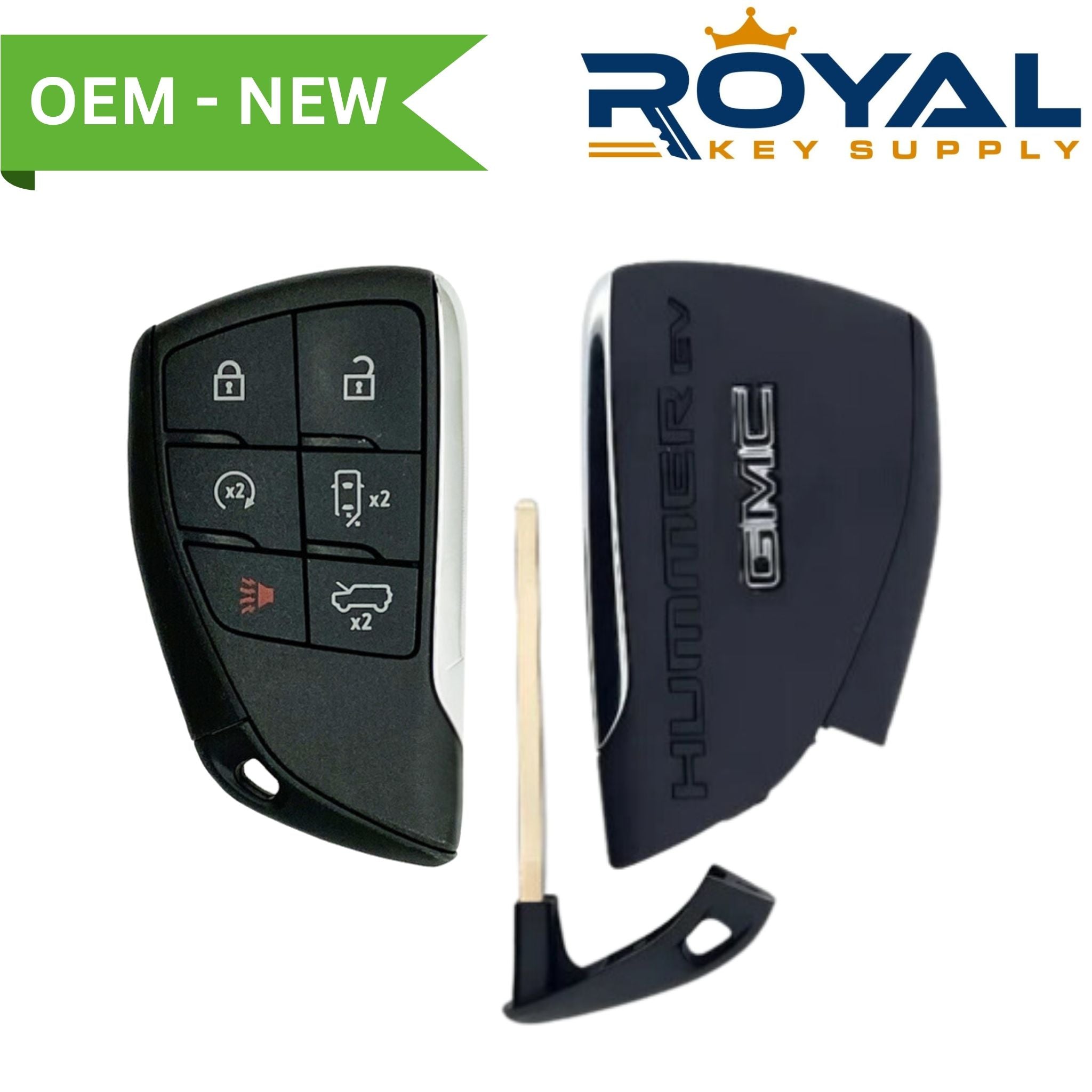 GMC New OEM 2024 - 2025 Hummer EV Smart Key 6B Hood/Remote Start FCCID: YG0G21TB2 PN# 13542579 - Royal Key Supply