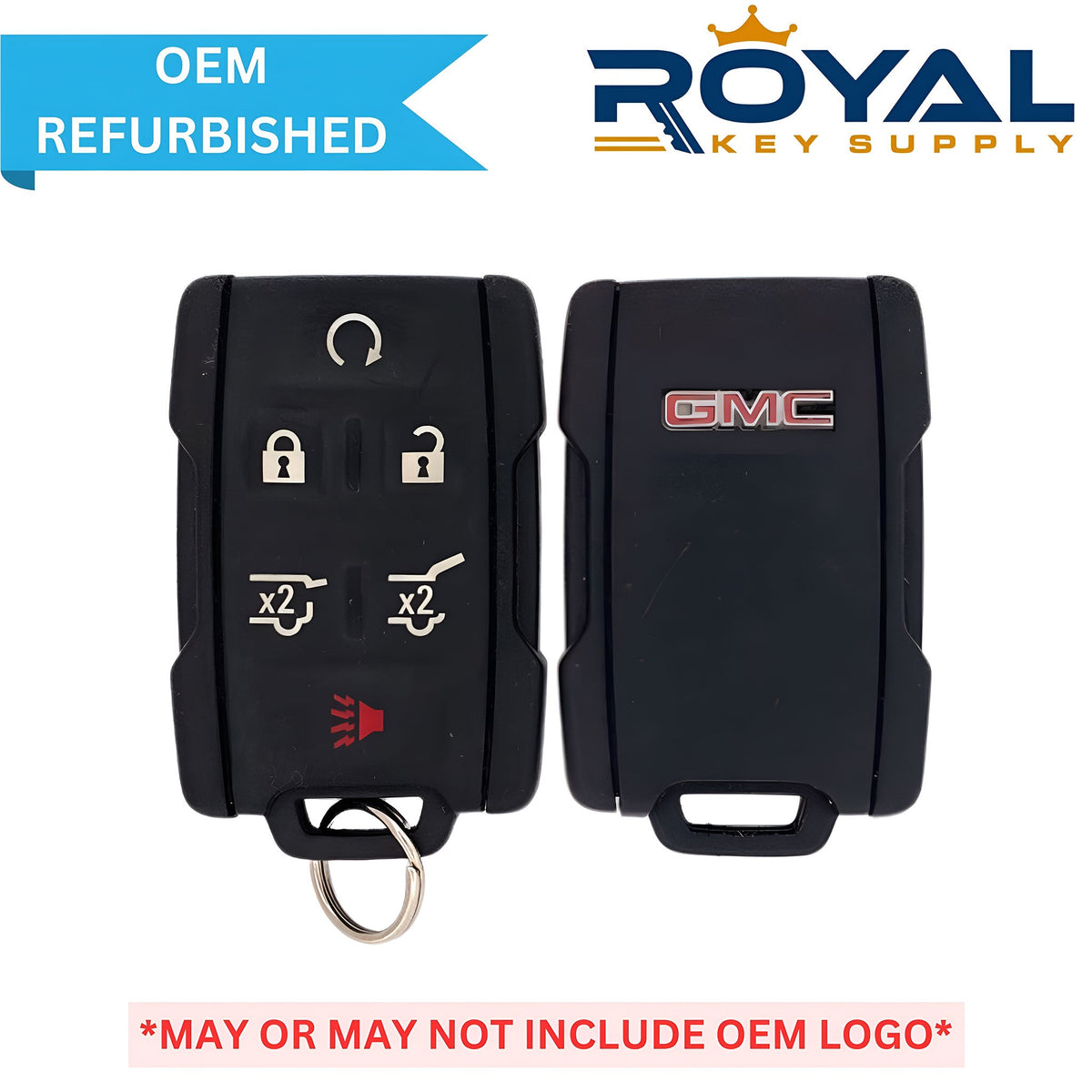 GMC Refurbished 2015 - 2020 Tahoe, Suburban Keyless Entry Remote 6B Hatch/Hatch Glass/Remote Start FCCID: M3N - 32337100 PN# 13577767 - Royal Key Supply