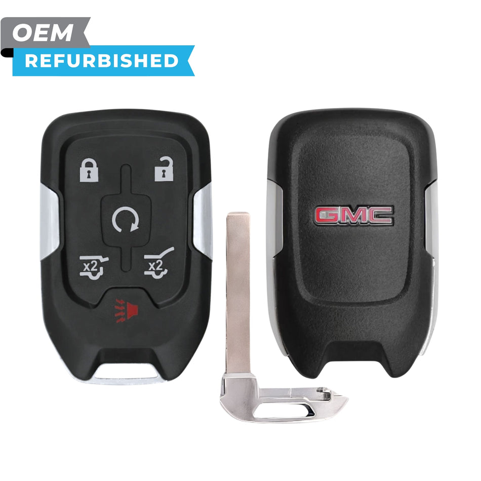GMC Refurbished 2015-2021 Yukon Smart Key 6B Hatch/Hatch Glass/Remote Start FCCID: HYQ1AA PN 13508280 - Royal Key Supply