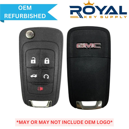 GMC Refurbished OEM 2010 - 2022 Terrain Remote Flip Key 5 Button FCCID: OHT01060512 PN# 13501514 - Royal Key Supply