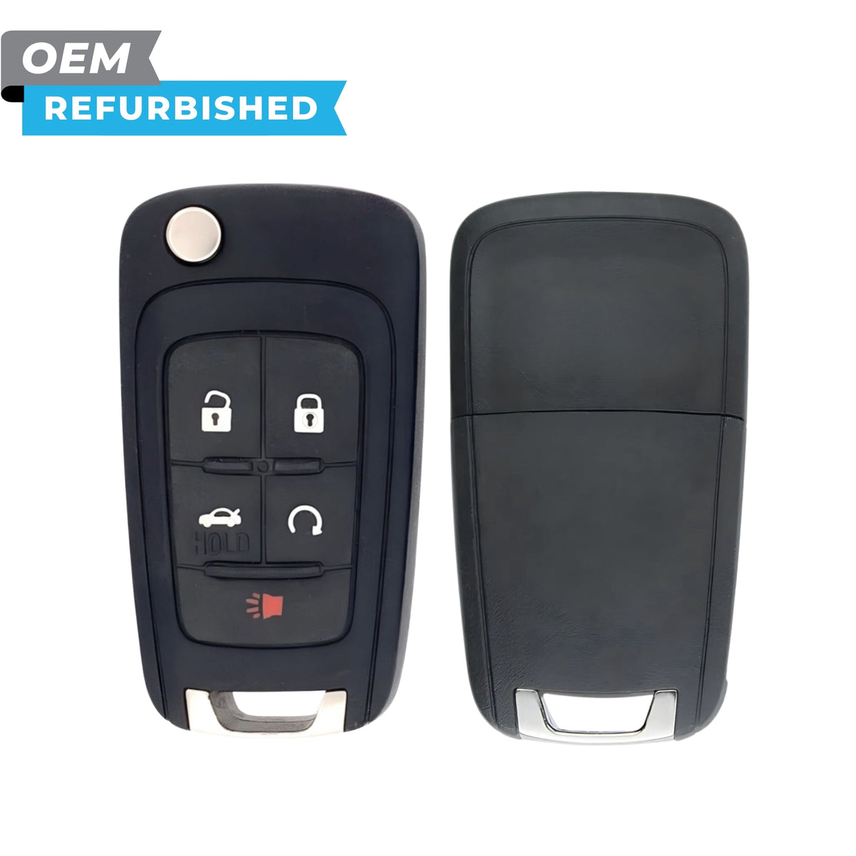 GMC Refurbished OEM 2010-2022 Terrain Remote Flip Key 5 Button FCCID: OHT01060512 PN 13501514 - Royal Key Supply