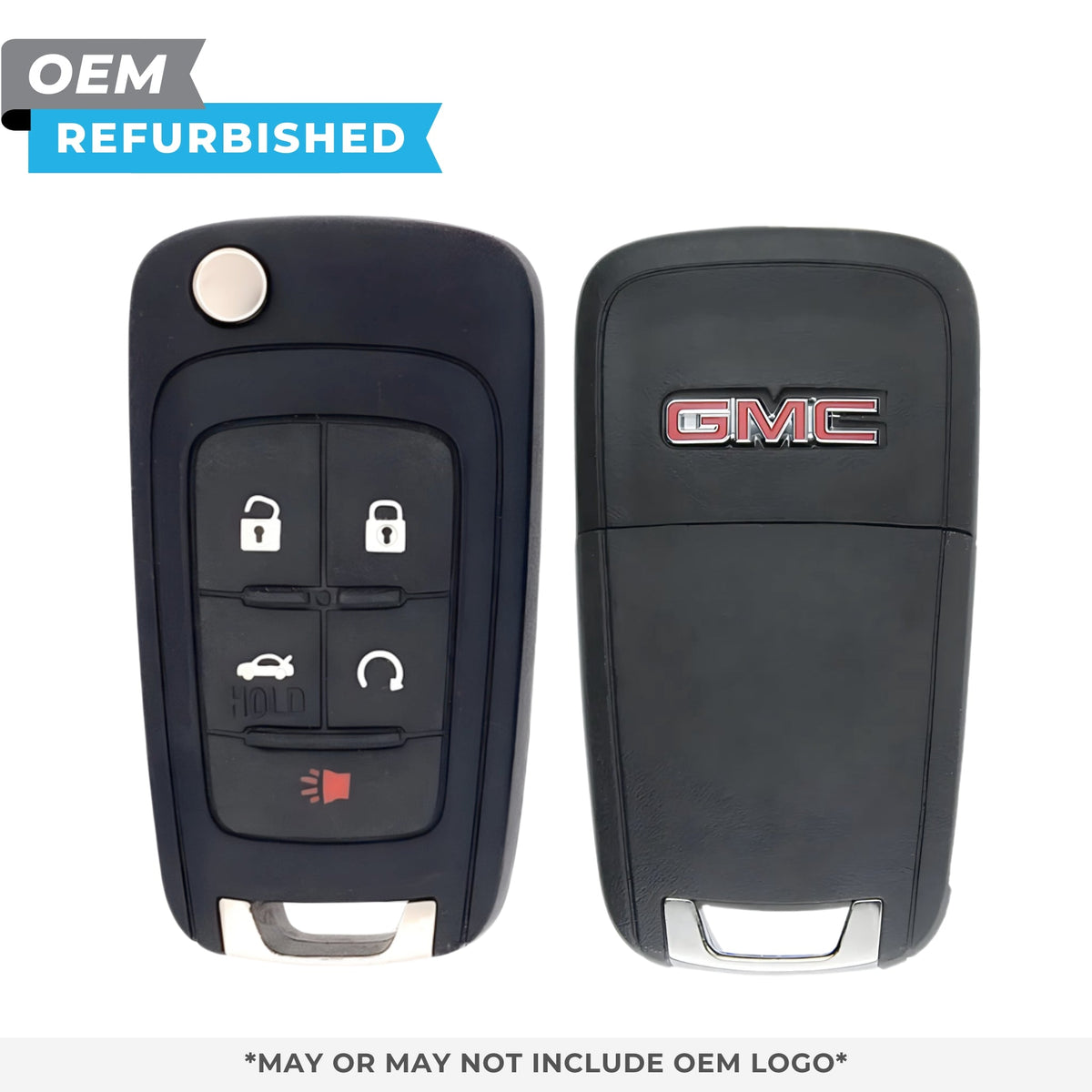 GMC Refurbished OEM 2010 - 2022 Terrain Remote Flip Key 5 Button FCCID: OHT01060512 PN 13501514 - Royal Key Supply