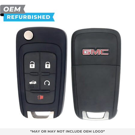 GMC Refurbished OEM 2010 - 2022 Terrain Remote Flip Key 5 Button FCCID: OHT01060512 PN 13501514 - Royal Key Supply