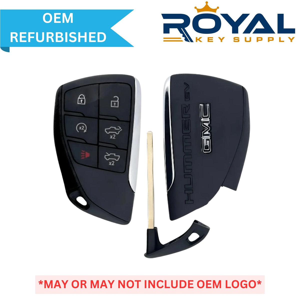 GMC Refurbished OEM 2022 - 2024 Hummer EV Smart Key 6B Hood/Tailgate/Remote Start FCCID: YG0G21TB2 PN# 13542577 - Royal Key Supply