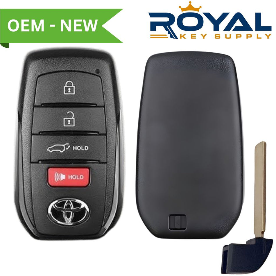 Toyota New OEM 2023-2024 Sequoia, Smart Key 4B Hatch FCCID: HYQ14FBX PN# 8990H-0C020 - Royal Key Supply