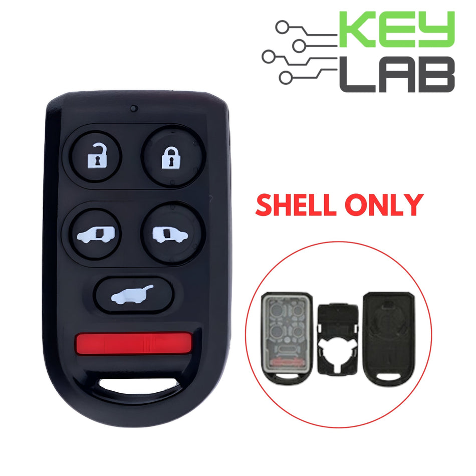 Honda 2005 - 2010 Keyless Entry Remote SHELL for OUCG8D - 399H - A - Royal Key Supply