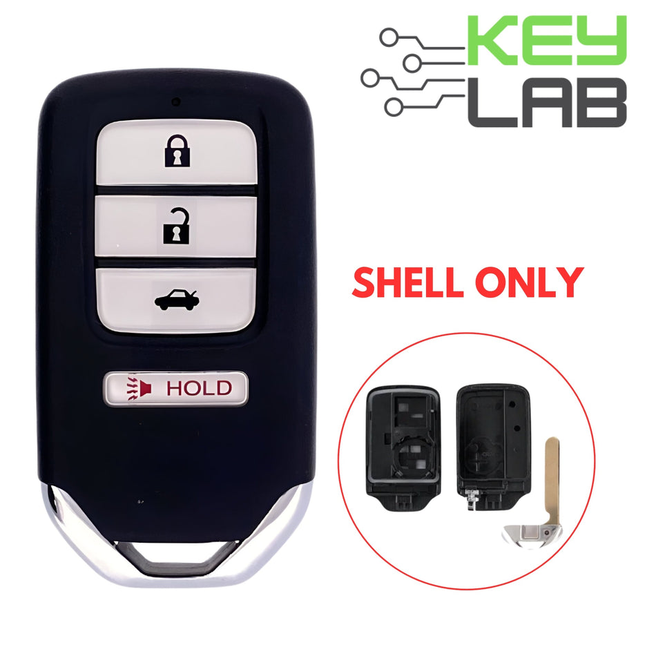 Honda 2013 - 2019 Smart Key SHELL for ACJ932HK1210A - Royal Key Supply