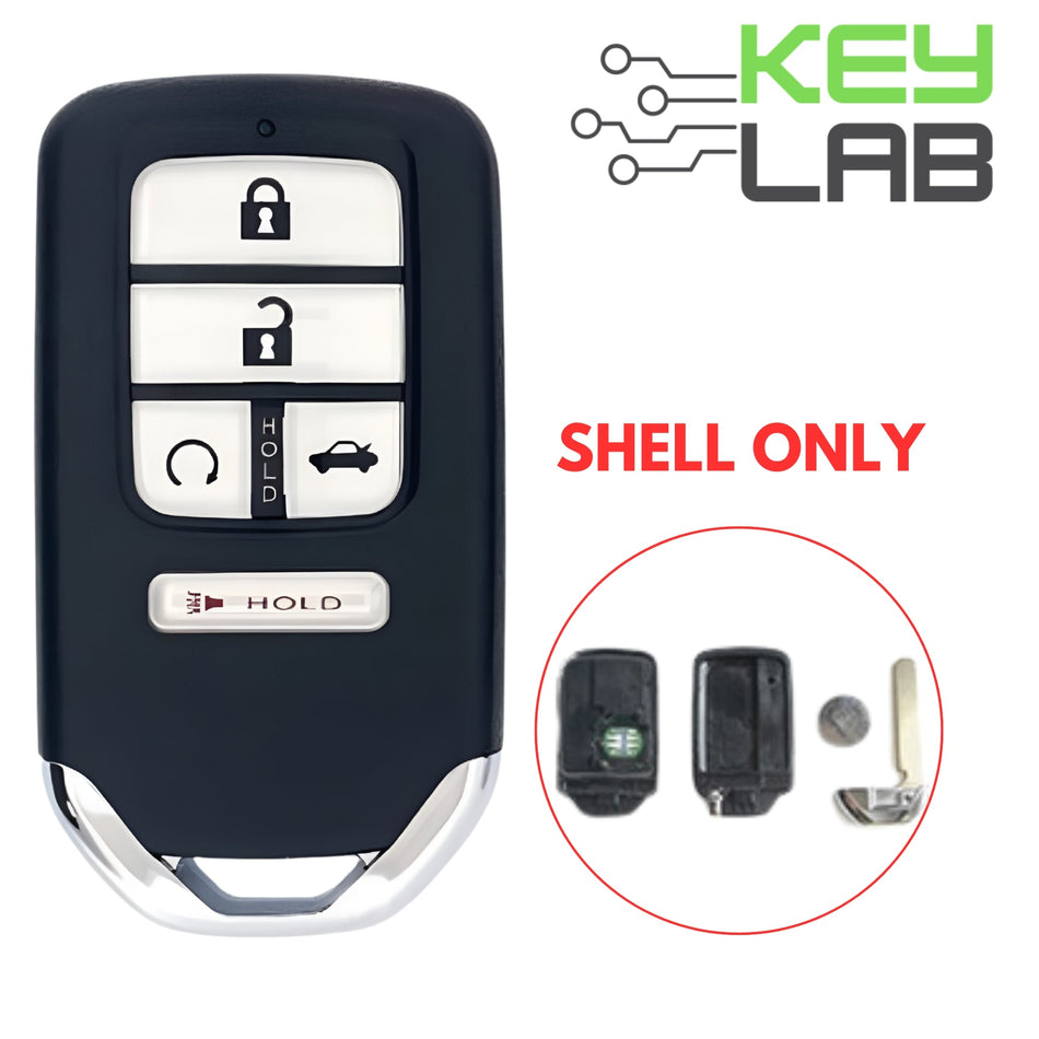 Honda 2016 - 2020 Smart Key SHELL for KR5V2X 5B - Royal Key Supply