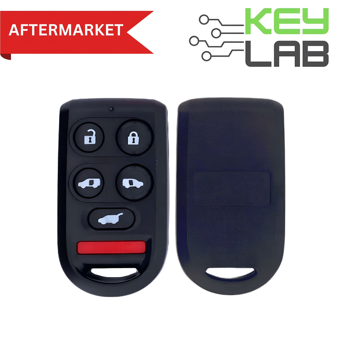 Honda Aftermarket 2005 - 2010 Odyssey Keyless Entry Remote 6B Side Doors/Hatch FCCID: OUCG8D - 399H - A PN# 72147 - SHJ - A61 - Royal Key Supply