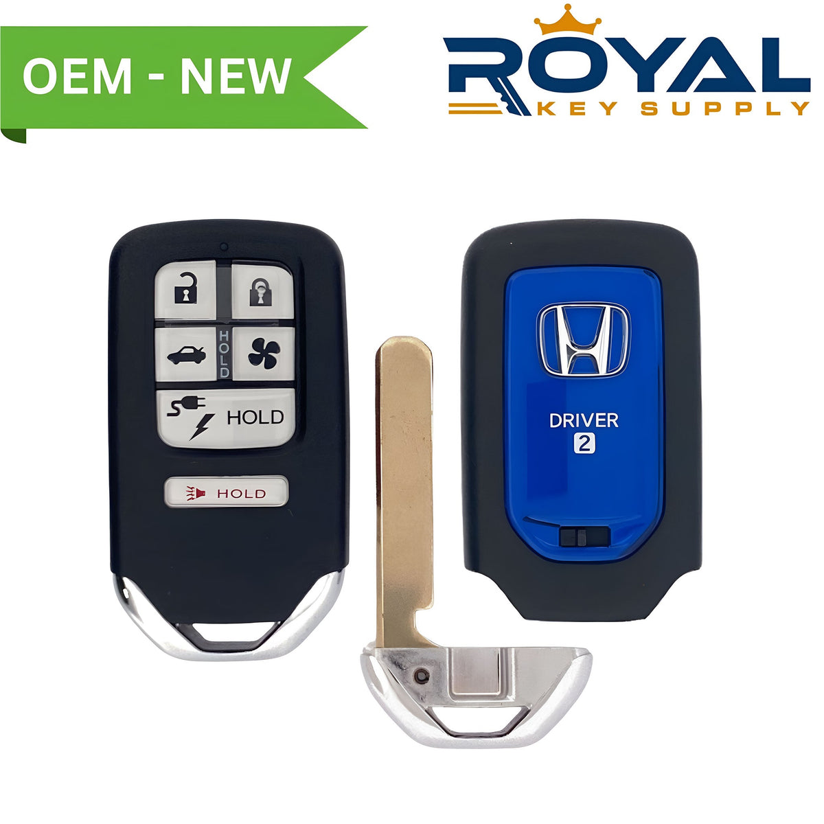 Honda New OEM 2018 - 2020 Clarity Smart Key (Memory 2) 6B Trunk/Fan/Plug - In FCCID: KR5V2X V42 PN# 72147 - TRW - A21 - Royal Key Supply