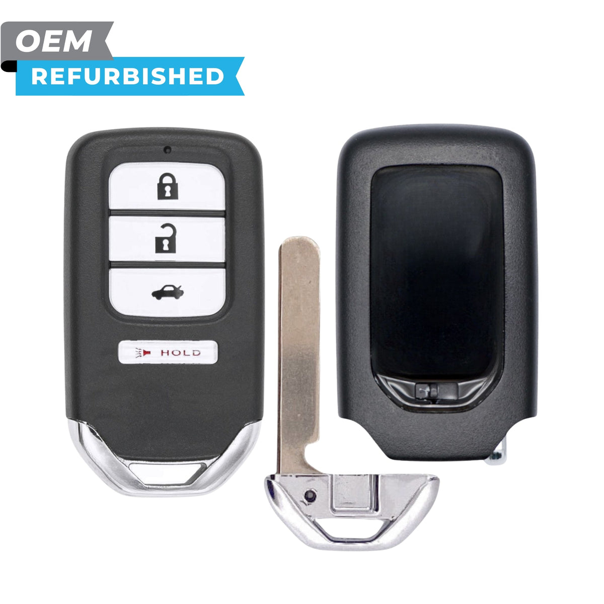 Honda Refurbished 2013-2015 Accord, Civic Smart Key (Memory 1) 4B Trunk FCCID: ACJ932HK1210A PN 72147-T2A-A11 - Royal Key Supply