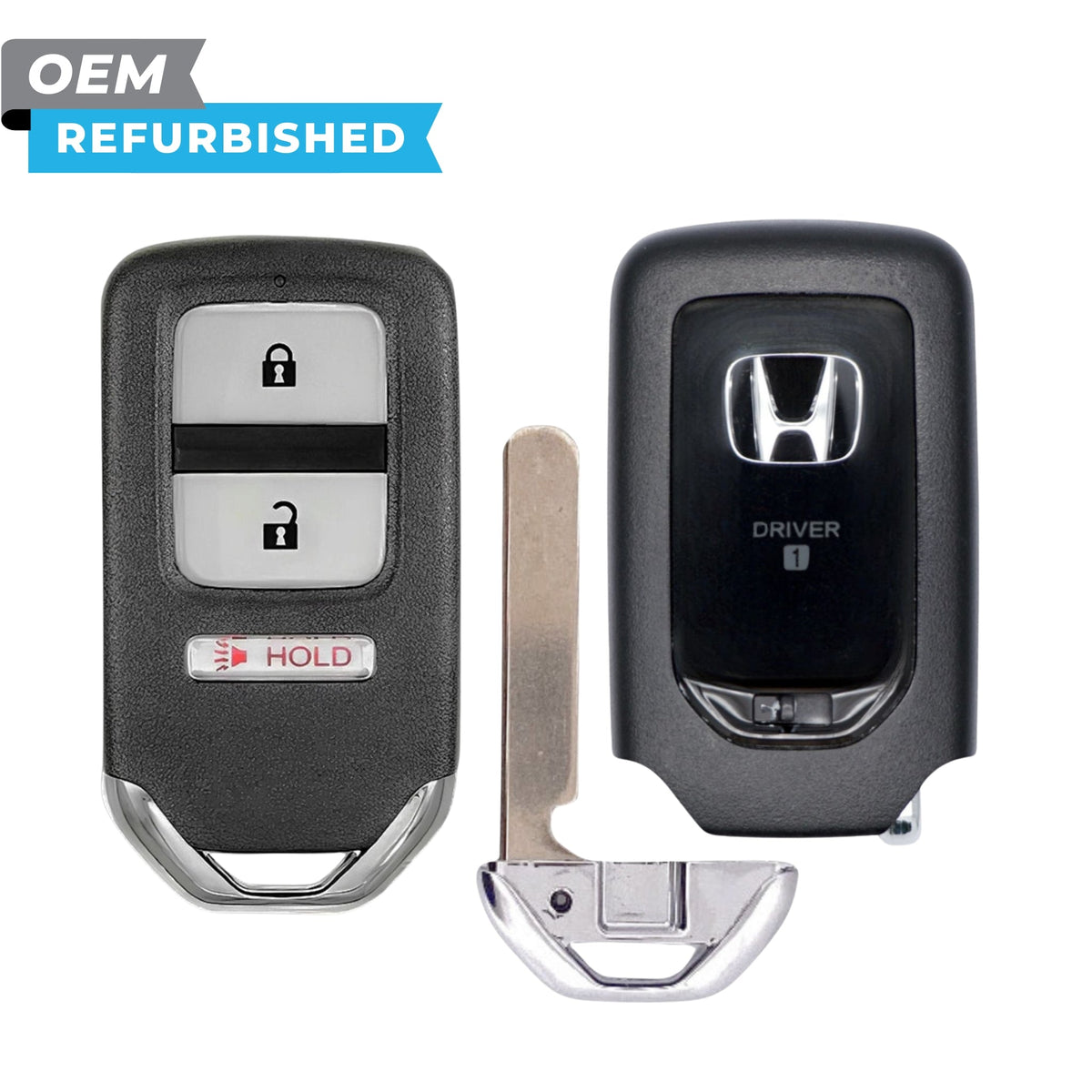 Honda Refurbished 2013-2015 Crosstour Smart Key (Memory 1) 3B FCCID: ACJ932HK1210A PN 72147-TP6-A61 - Royal Key Supply