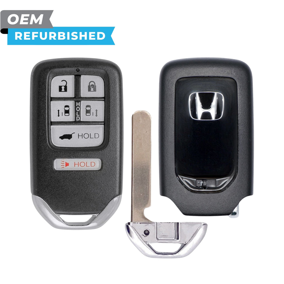 Honda Refurbished 2014-2017 Odyssey EXL/Touring Smart Key (No Memory) 6B Power Doors/Hatch FCCID: KR5V1X PN 72147-TK8-A51 - Royal Key Supply