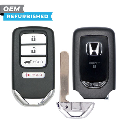 Honda Refurbished 2015-2016 CR-V Touring Smart Key (Memory 1) 4B Hatch FCCID: ACJ932HK1210A PN 72147-T0A-A21 - Royal Key Supply