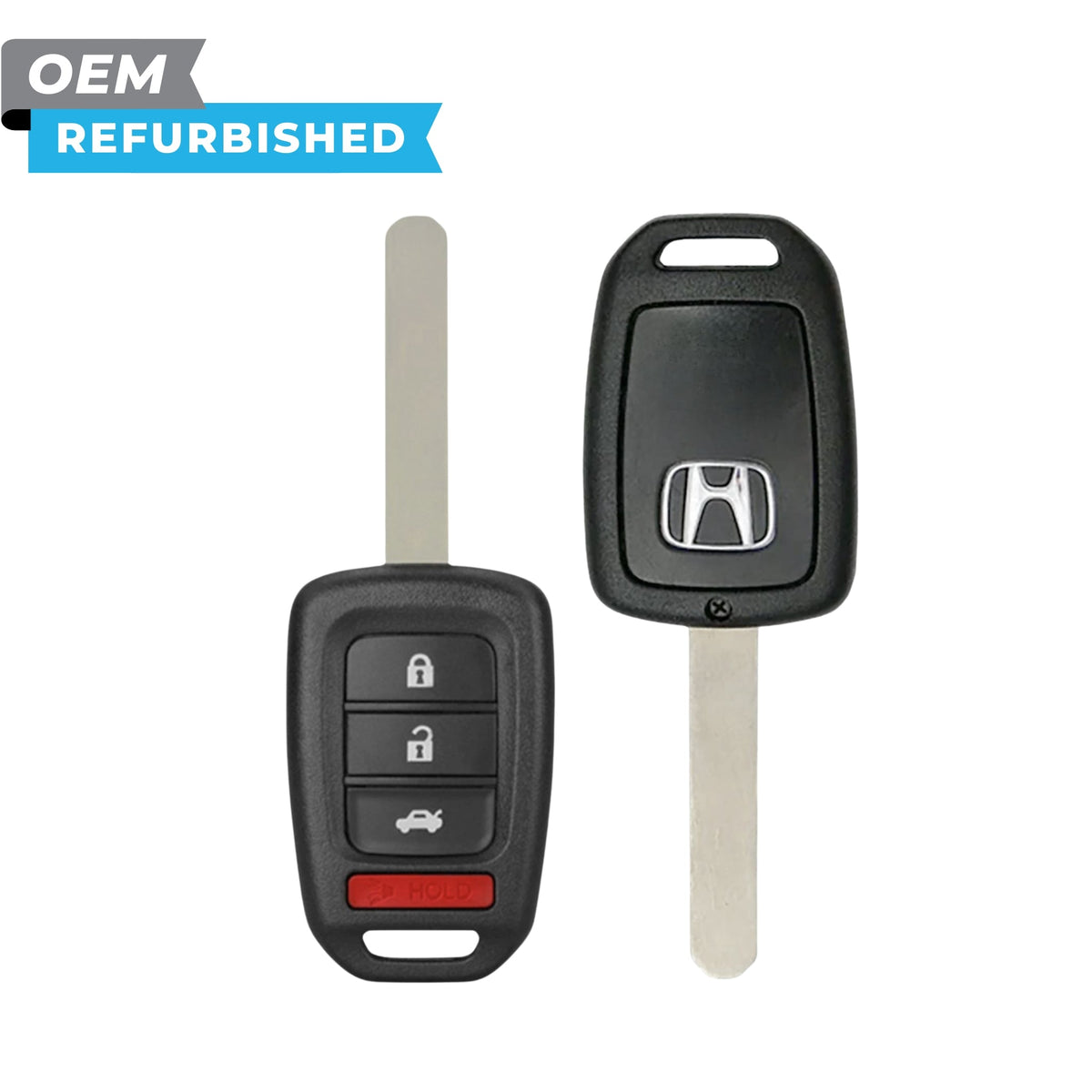 Honda Refurbished 2016-2020 Civic, Accord Remote Head Key 4B Trunk FCCID: MLBHLIK6-1TA PN 35118-T2A-A60 - Royal Key Supply