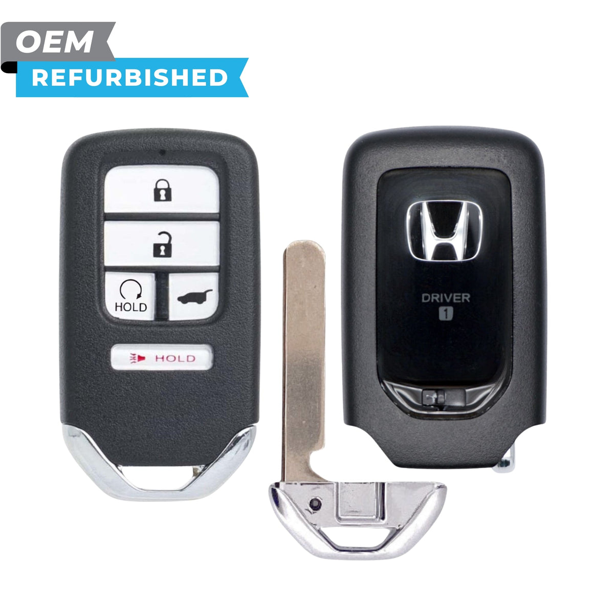 Honda Refurbished 2016-2022 CR-V, Civic Smart Key (Memory 1) 5B Hatch/Remote Start FCCID: KR5V2X V44 PN 72147-TLA-A81 - Royal Key Supply