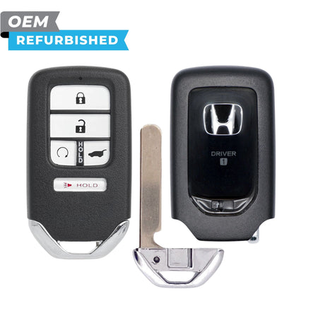 Honda Refurbished 2016-2022 Pilot, CR-V Smart Key (Memory 1) 5B Hatch/Remote Start FCCID: KR5V2X V44 PN 72147-TLA-A11 - Royal Key Supply