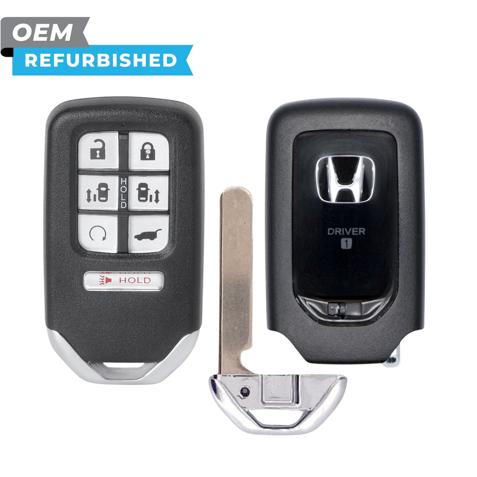 Honda Refurbished 2018-2020 Odyssey Smart Key (Memory 1) 7B Hatch/Remote Start/Power Doors FCCID: KR5V2X PN 72147-THR-A21 - Royal Key Supply