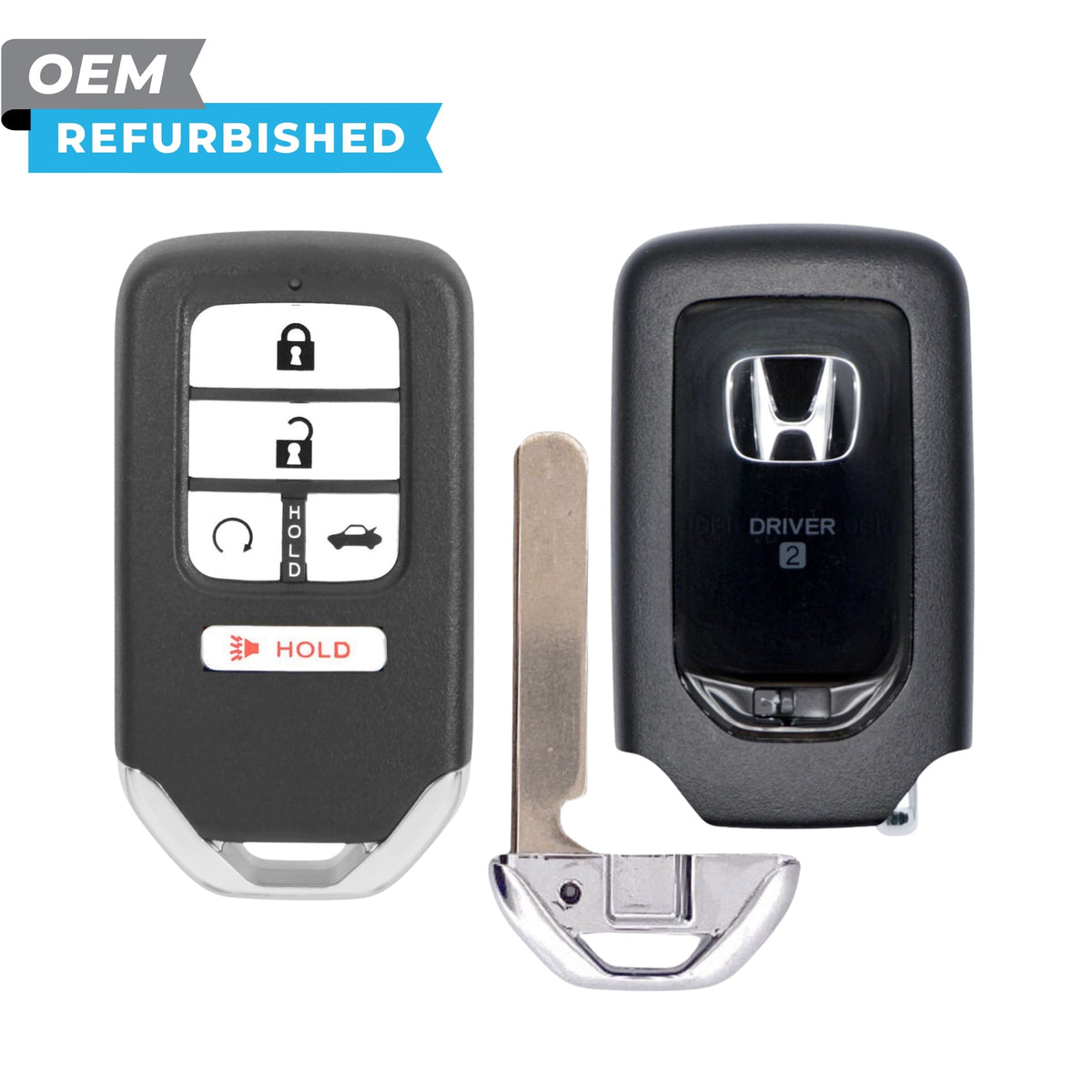 Honda Refurbished 2018-2022 Accord Smart Key (Memory 2) 5B Trunk/Remote Start FCCID: CWTWB1G0090 PN 72147-TVA-A31 - Royal Key Supply