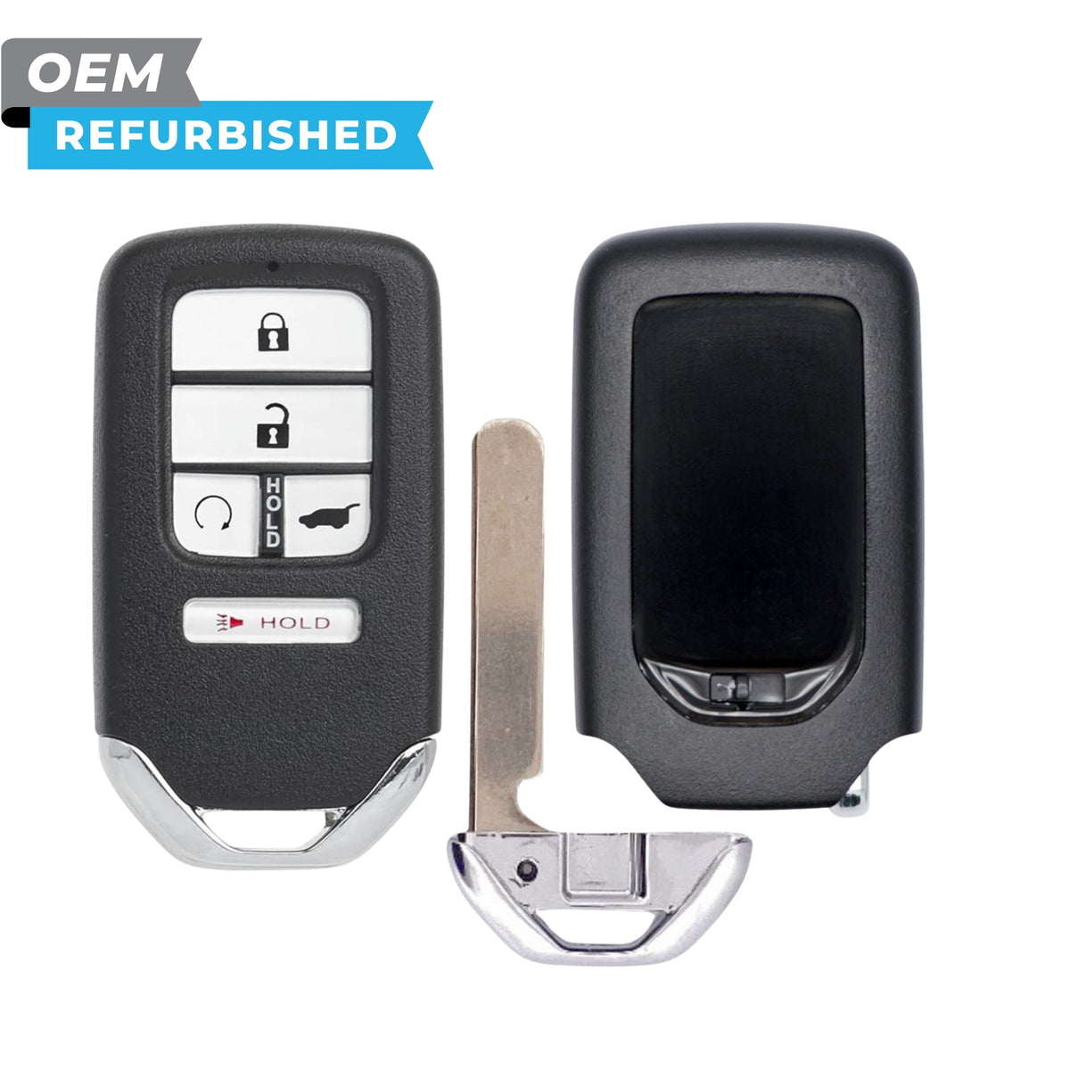 Honda Refurbished 2019-2024 Passport, Pilot Smart Key (No Memory) 5B FCCID Remote Start/Hatch FCCID: KR5V44 - KR5T44 PN 72147-TG7-A61 - Royal Key Supply