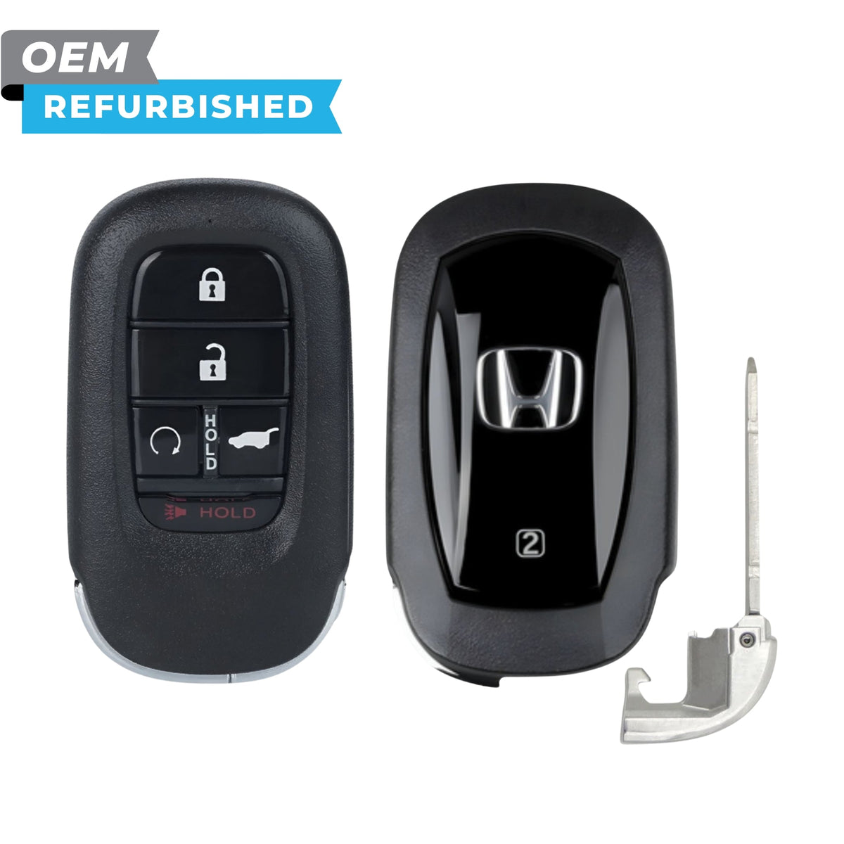 Honda Refurbished 2023-2026 CR-V, Pilot, Passport Smart Key (Memory 2) 5B Hatch/Engine Start FCCID: KR5TP-4 PN 72147-T90-A31 - Royal Key Supply